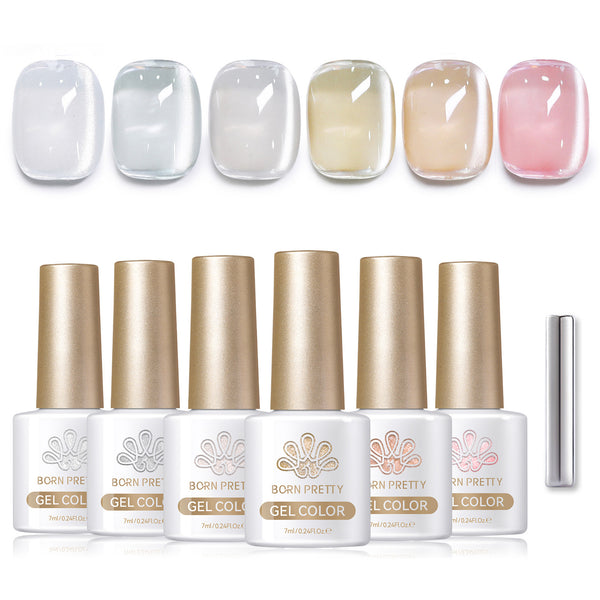 6 Colors First Love Cat Magnetic Gel Polish Set 7ml