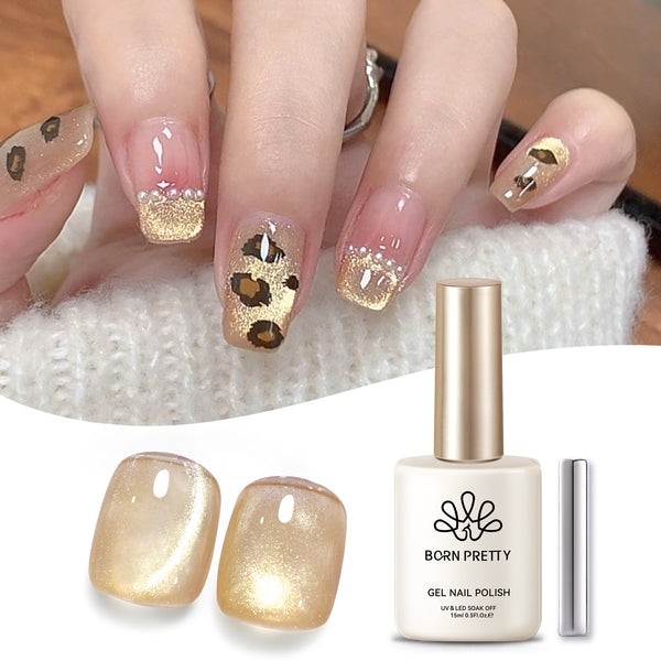 Golden Yellow Cat Magnetic Gel Polish GC02 15ml