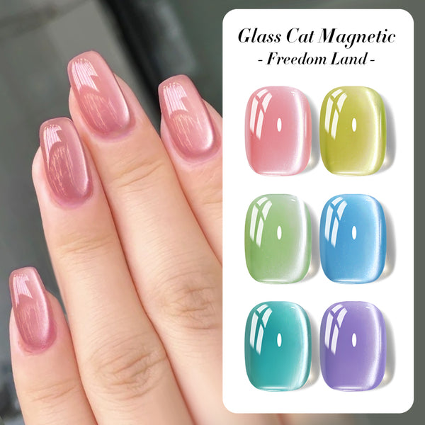 Glass Cat Magnetic Gel Polish Freedom Land 10ml