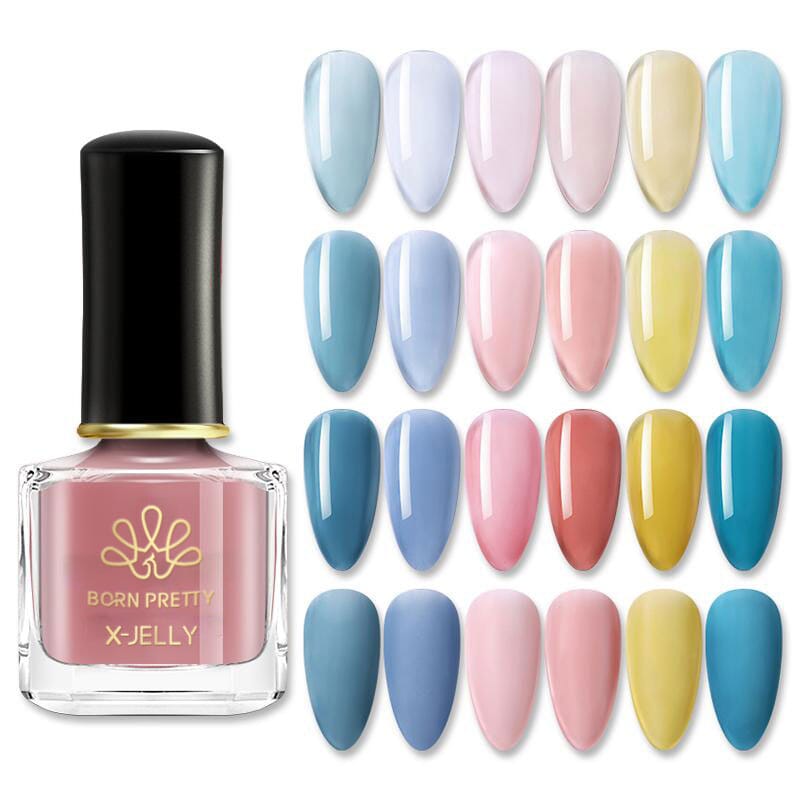 X-jelly Solid Color Nail Polish BORN PRETTY 