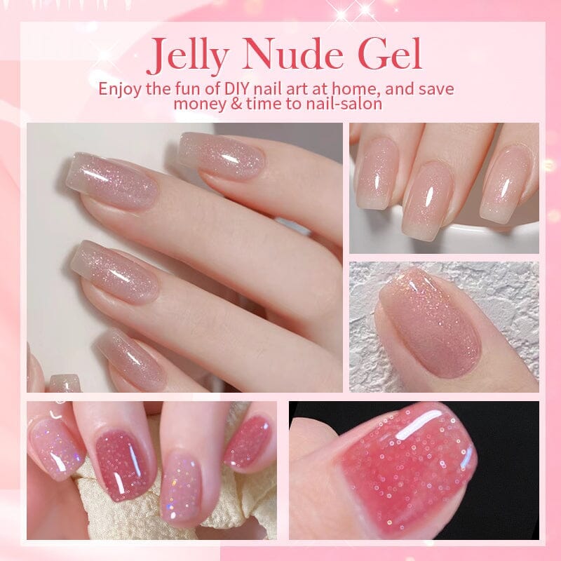 Jelly Nude Gel Polish JN60 10ml Gel Nail Polish BORN PRETTY 