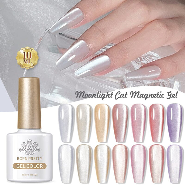 66 Colors Cat Magnetic Gel & 2pcs Magnetic Stick Gel Nail Polish BORN PRETTY 
