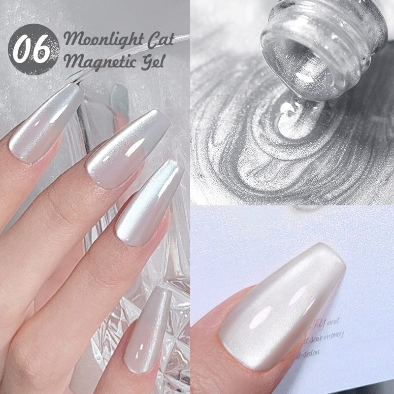 Moonlight Cat Magnetic Gel Polish MC08 10ml Gel Nail Polish BORN PRETTY 