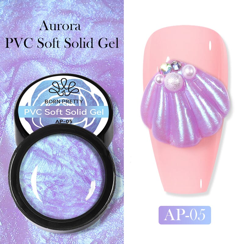 Aurora PVC Soft Solid Gel Gel Nail Polish BORN PRETTY AP-05 