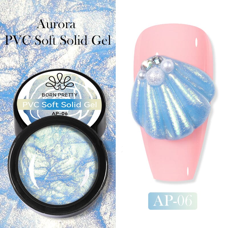 Aurora PVC Soft Solid Gel Gel Nail Polish BORN PRETTY AP-06 