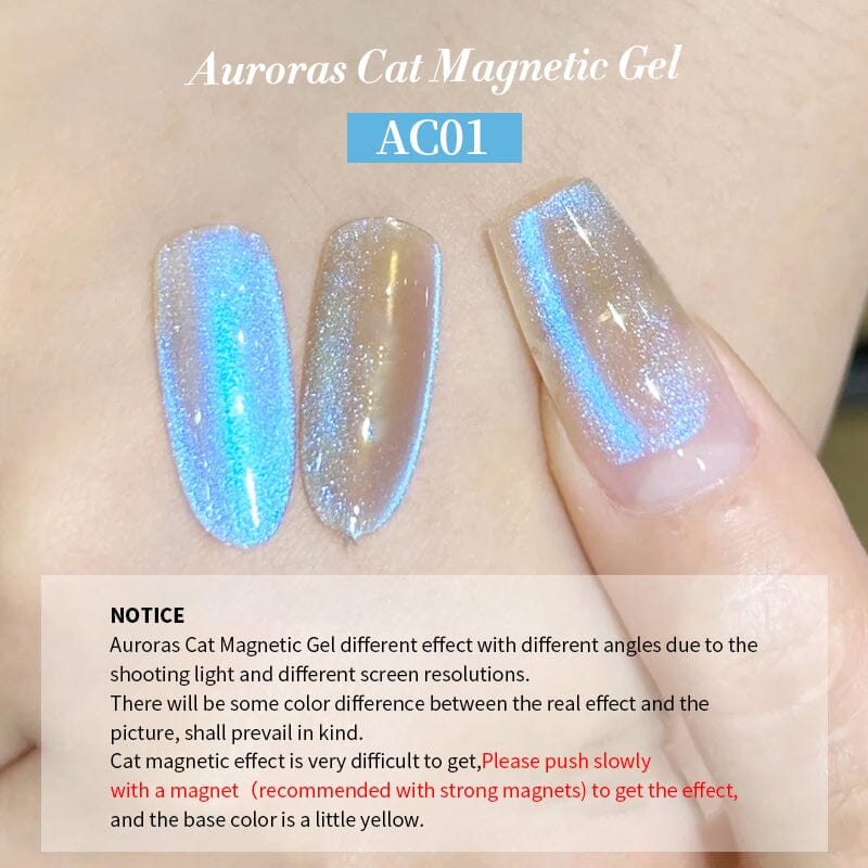 Auroras Cat Magnetic Gel AC01 10ml Gel Nail Polish BORN PRETTY 