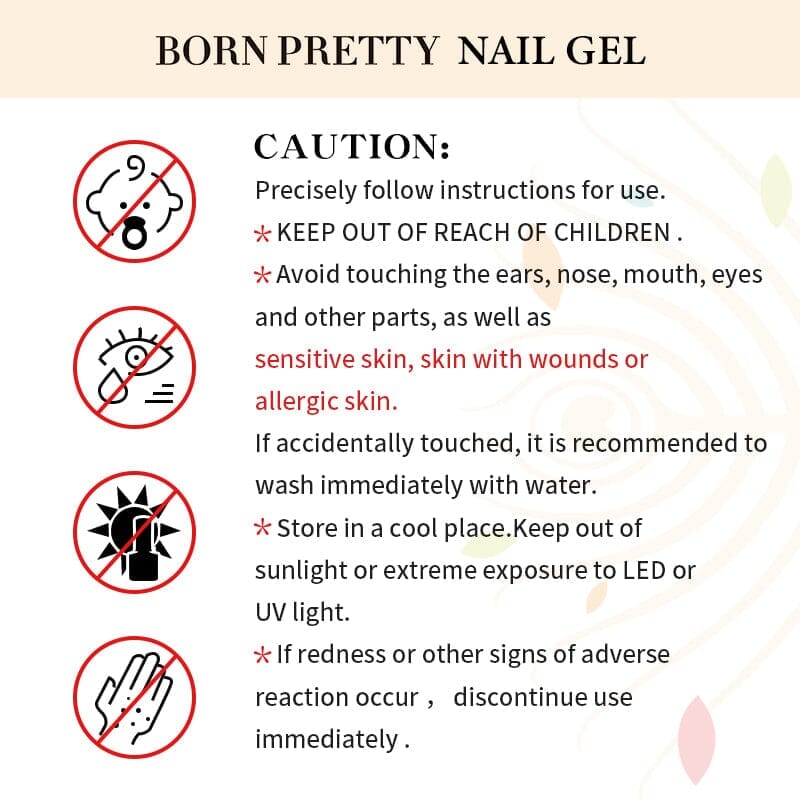 Brown Color Gel Polish #12 15ml Gel Nail Polish BORN PRETTY 