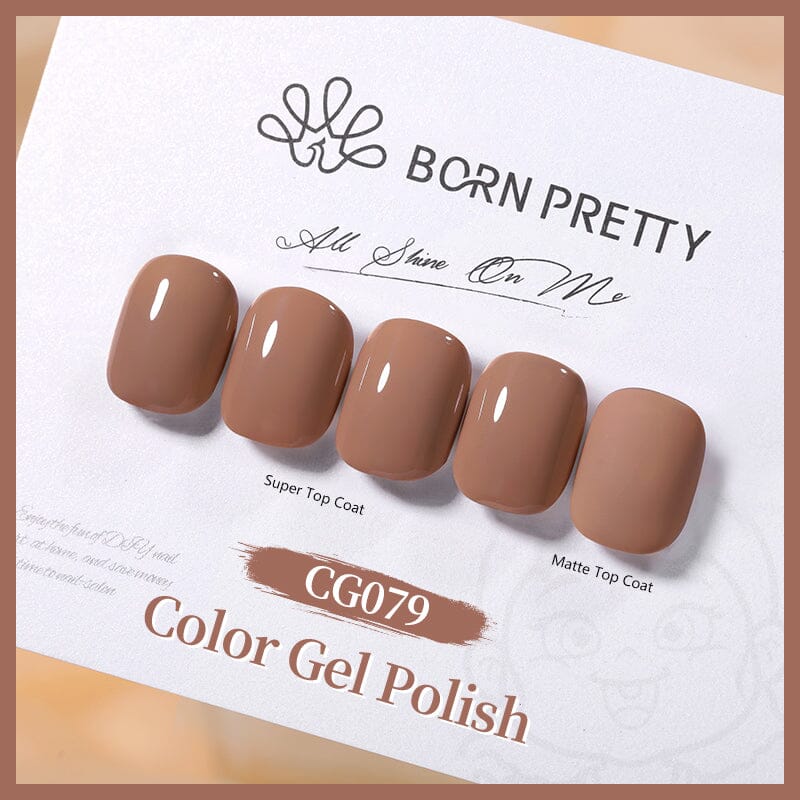 Brown Gel Polish CG079 10ml Gel Nail Polish BORN PRETTY 