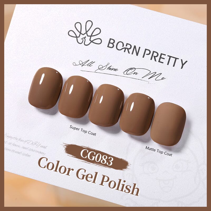 Brown Gel Polish CG083 10ml Gel Nail Polish BORN PRETTY 