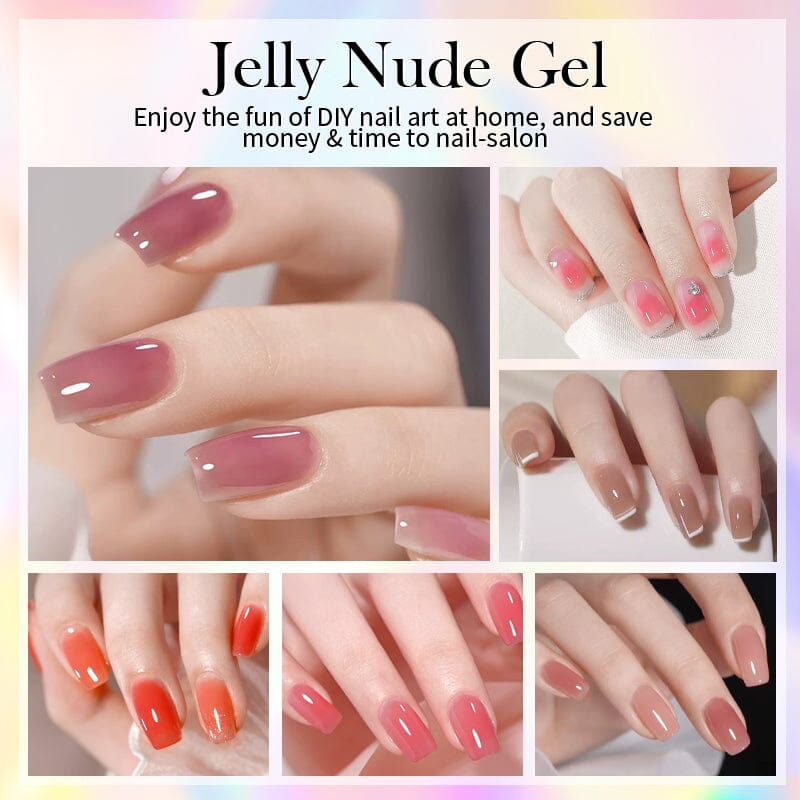 Jelly Nude Gel Gel Nail Polish BORN PRETTY 