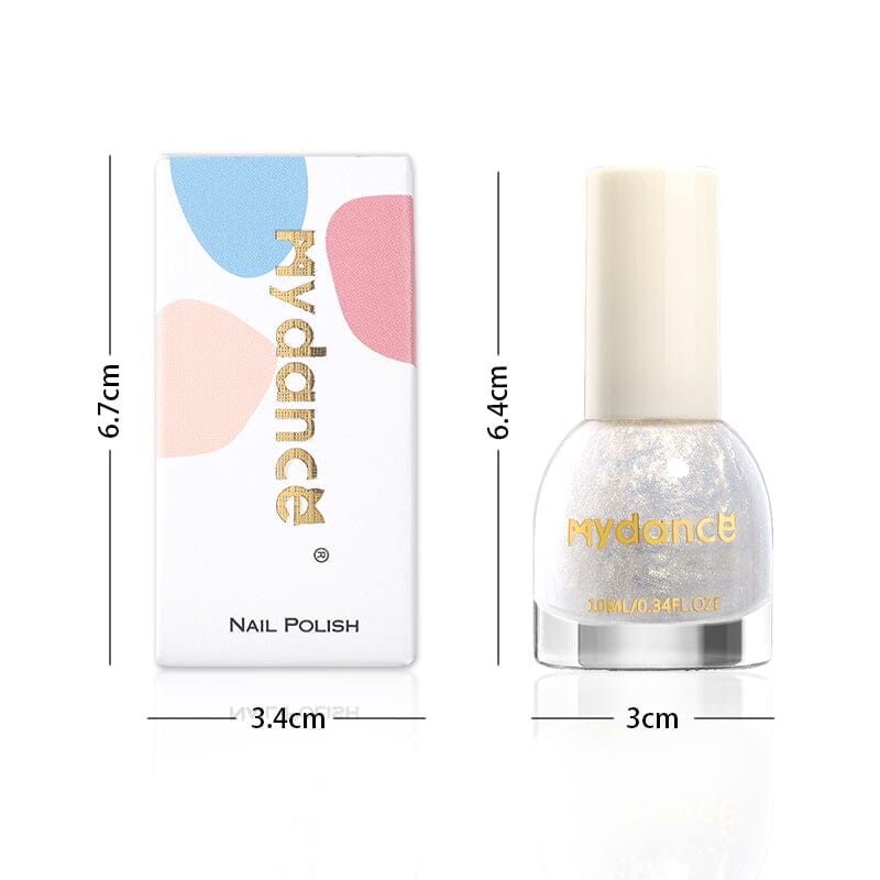 Water Based Nail Polish No Baking Long Lasting Quick Dry Odorless Peel Off Nail Polish 10ml Nail Polish No Brand 