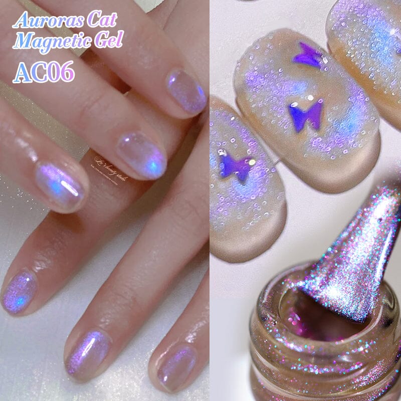 Auroras Cat Magnetic Gel AC06 10ml Gel Nail Polish BORN PRETTY 