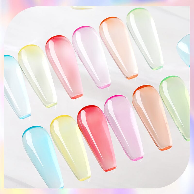 50 Colors Jelly Nude Gel 10ml Kits & Bundles BORN PRETTY 