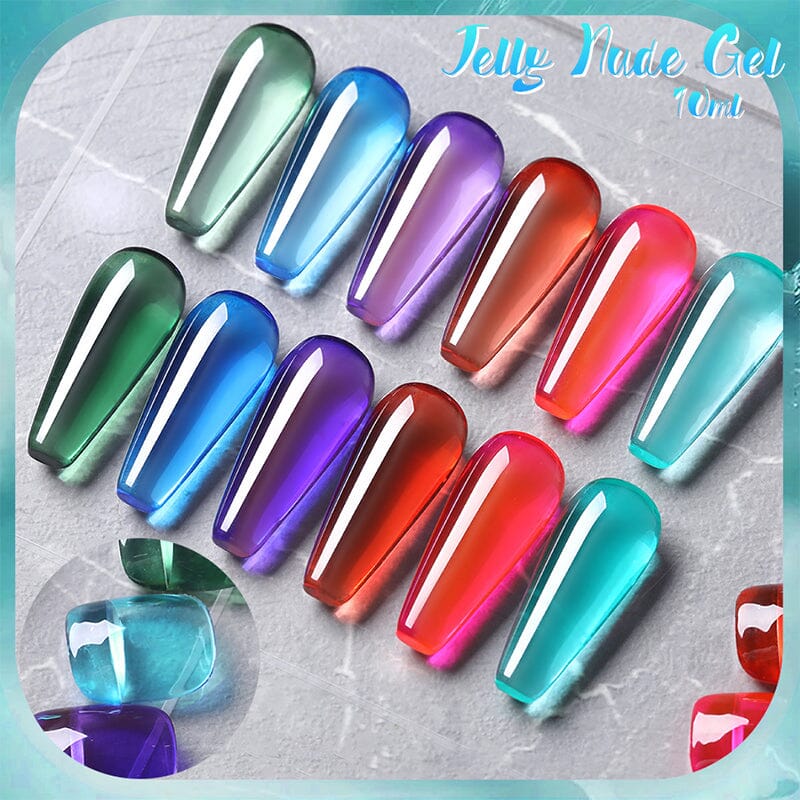 Green Blue - 6 Colors Gel Polish Set 10ml Kits & Bundles BORN PRETTY 