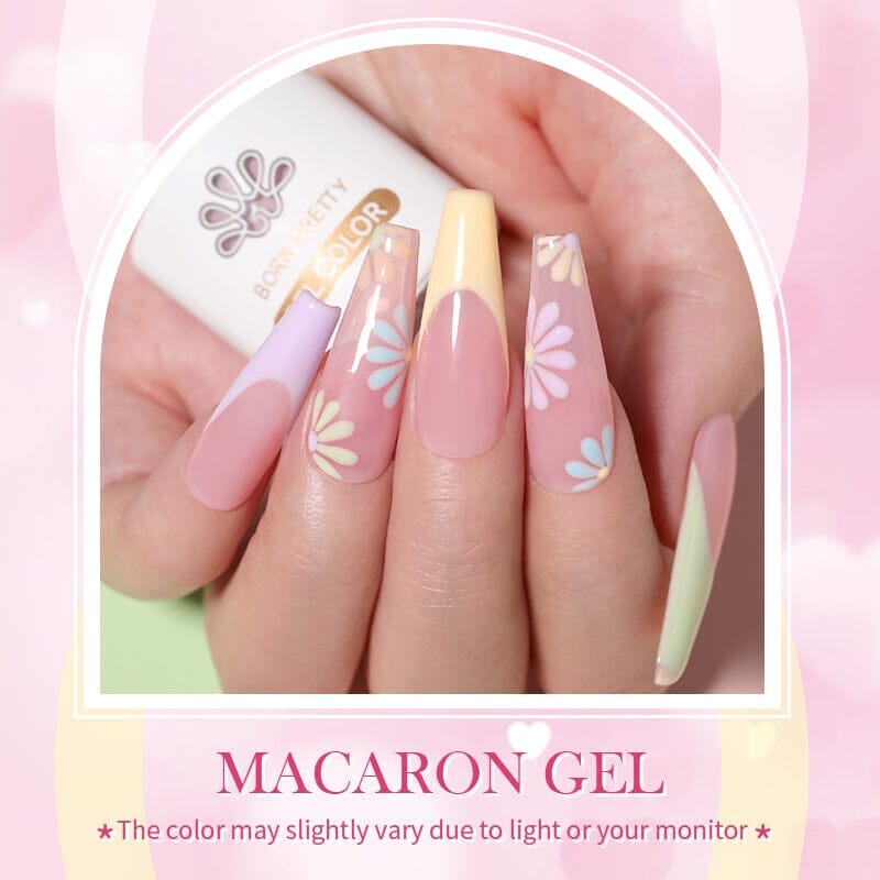 12 Colors Macaron Gel Polish Set 10ml Gel Nail Polish BORN PRETTY 