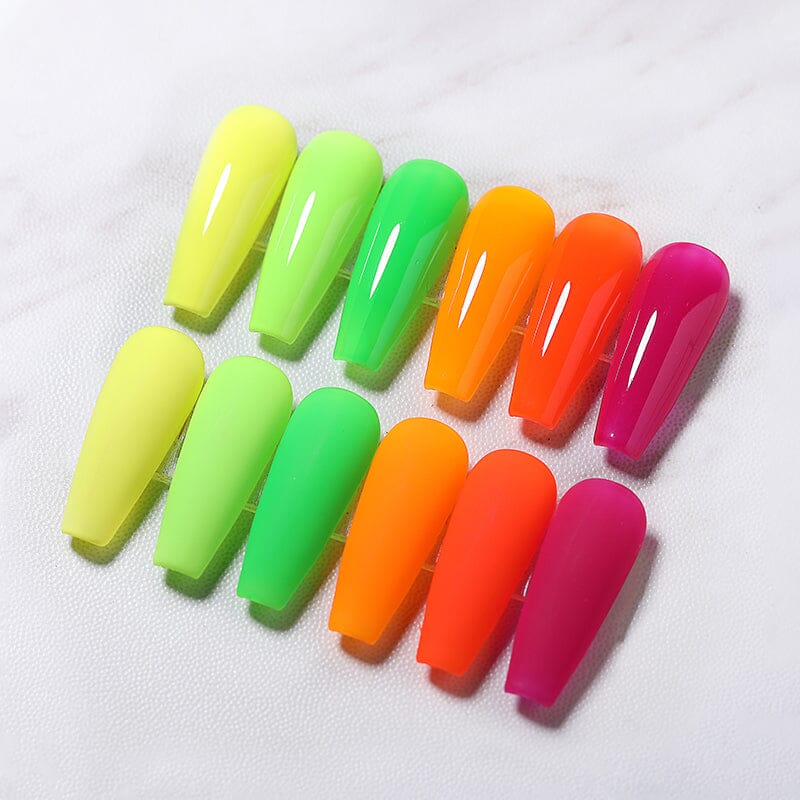 Neon 6 Colors Gel Polish Set 10ml Kits & Bundles BORN PRETTY 