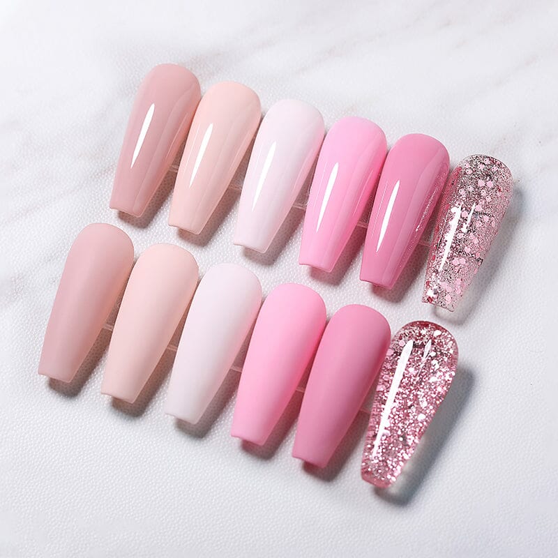 Pink Nude 6 Colors Gel Polish Set 10ml Kits & Bundles BORN PRETTY 