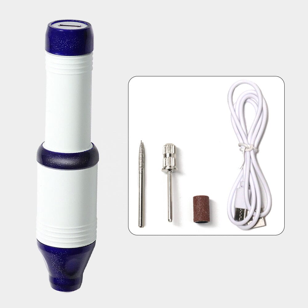 USB Nail Drill Machine Tools & Accessories BORN PRETTY Blue 