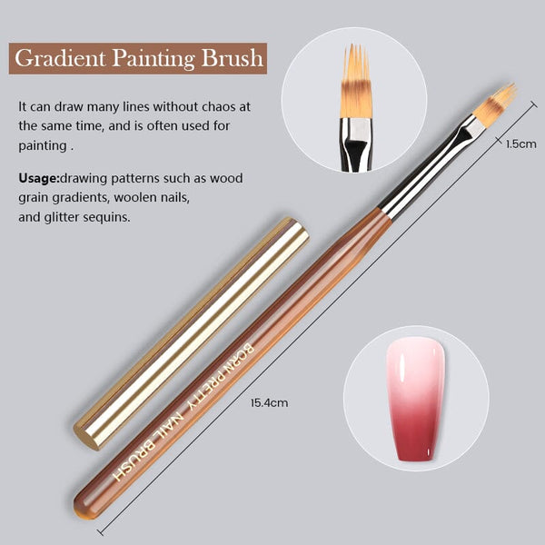 Gradient Painting Brush 10mm Tools & Accessories BORN PRETTY 