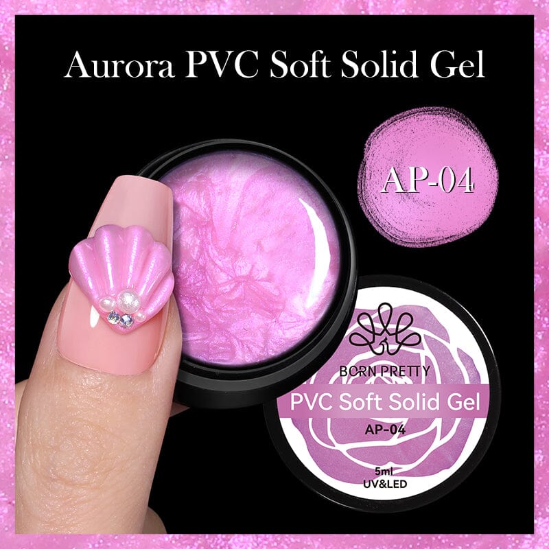 PVC Soft Solid Gel 04 5ml Gel Nail Polish BORN PRETTY 