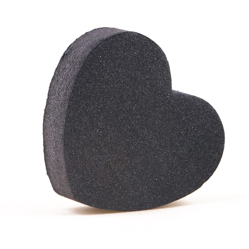 Heart Shape Sponge Nail Files Washable Tools & Accessories BORN PRETTY Black 
