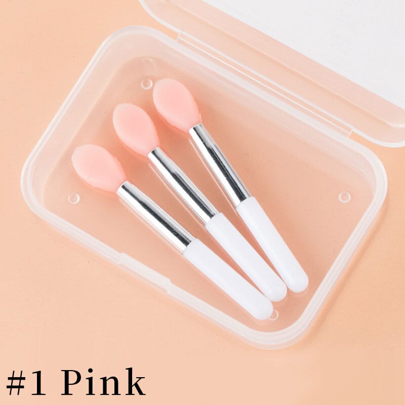 Nail Art Silicone Applicator Sticks Tools & Accessories No Brand 3pcs-Pink 