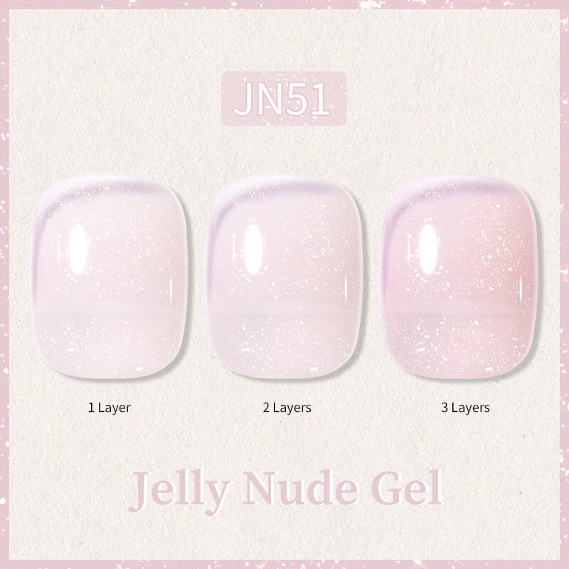 Jelly Nude Gel 10ml Gel Nail Polish BORN PRETTY JN51 