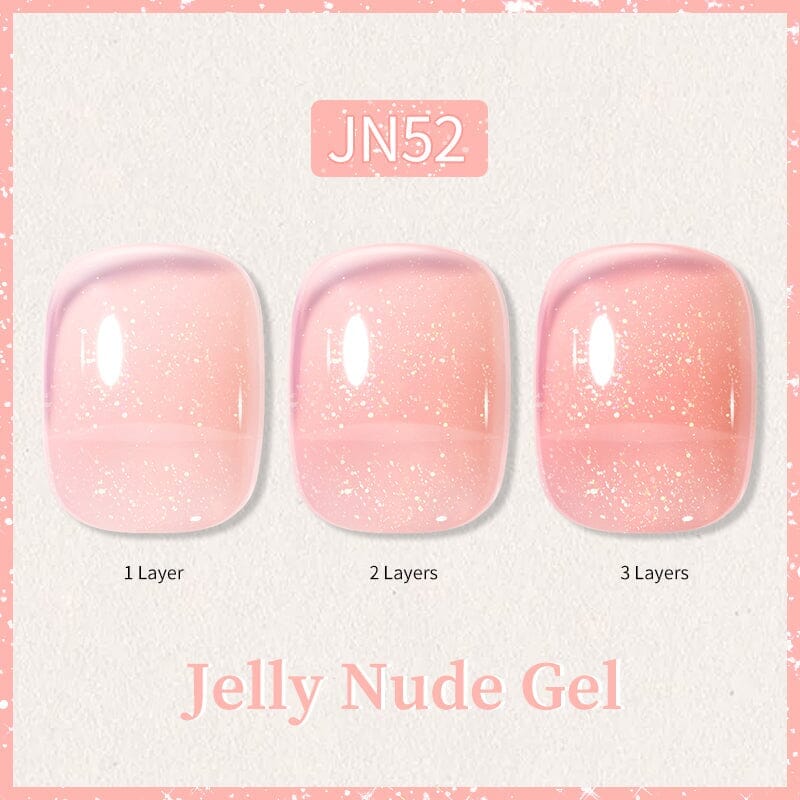 Autumn Winter Collection Jelly Nude Gel 10ml Gel Nail Polish BORN PRETTY JN52 