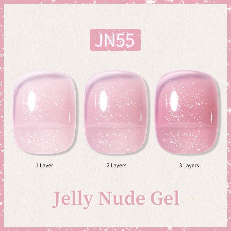Jelly Nude Gel 10ml Gel Nail Polish BORN PRETTY JN55 