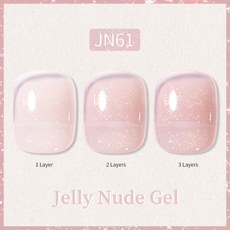 Jelly Nude Gel 10ml Gel Nail Polish BORN PRETTY JN61 