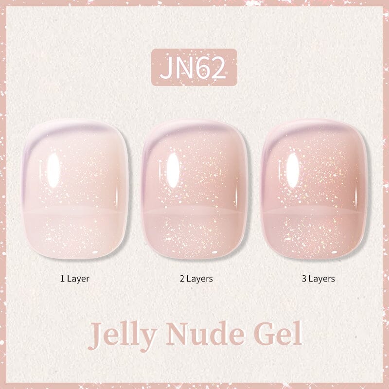 Autumn Winter Collection Jelly Nude Gel 10ml Gel Nail Polish BORN PRETTY JN62 
