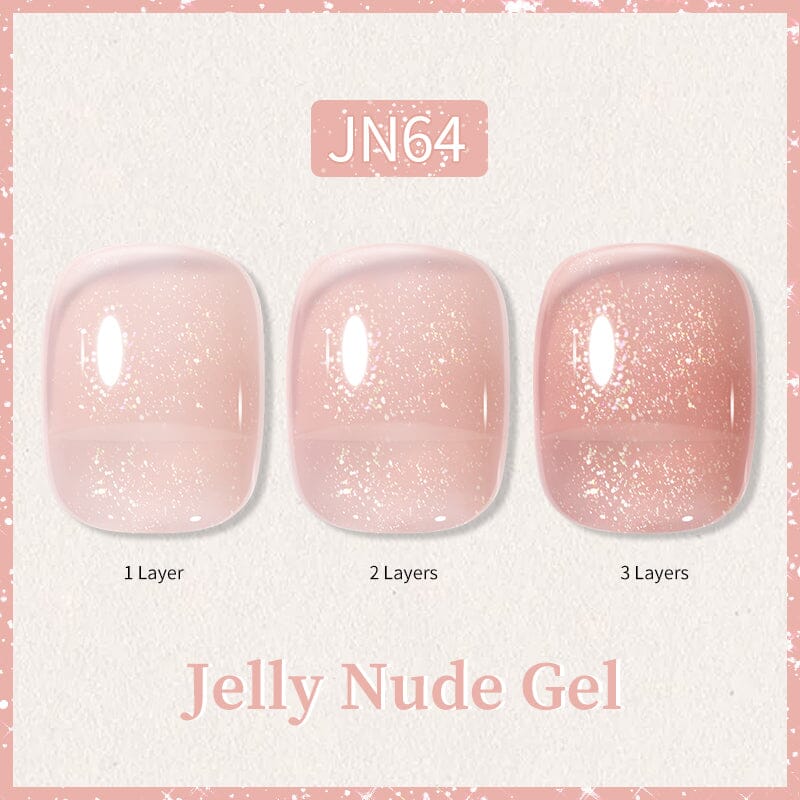 Jelly Nude Gel 10ml Gel Nail Polish BORN PRETTY JN64 