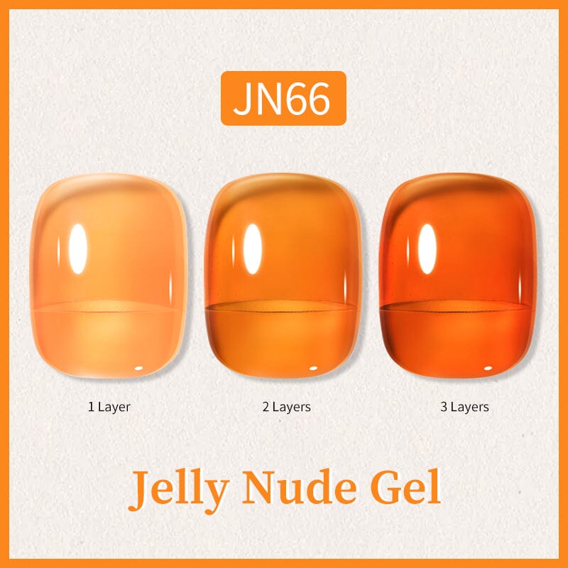 Jelly Nude Gel 10ml Gel Nail Polish BORN PRETTY JN66 