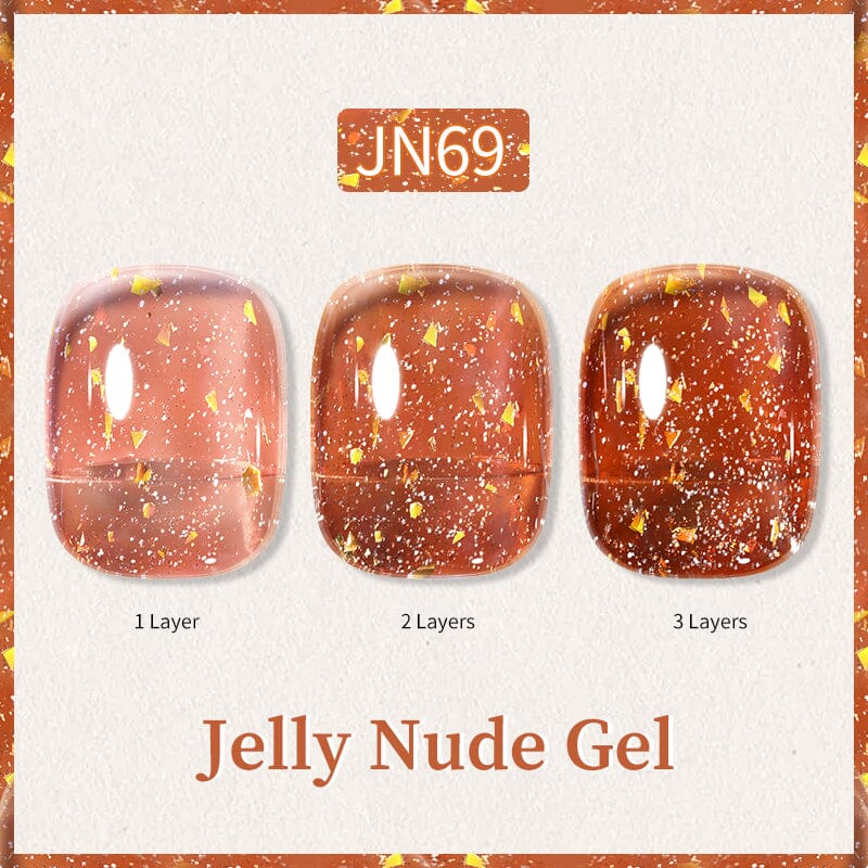 Jelly Nude Gel 10ml Gel Nail Polish BORN PRETTY JN69 