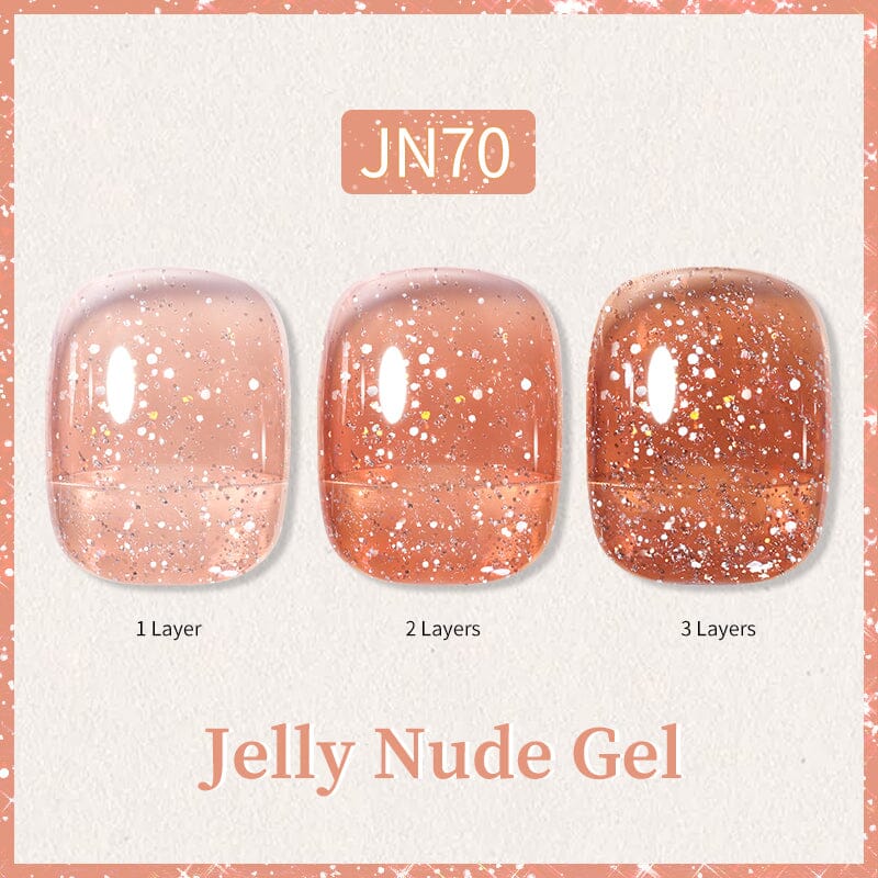 Jelly Nude Gel 10ml Gel Nail Polish BORN PRETTY JN70 