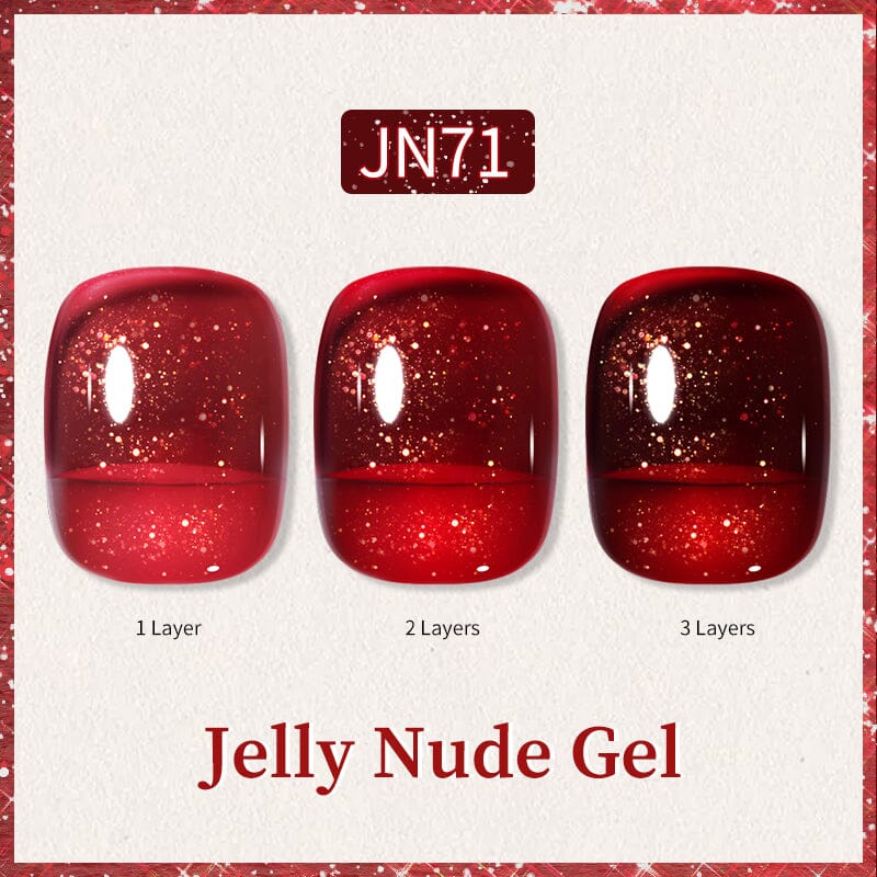 Jelly Nude Gel 10ml Gel Nail Polish BORN PRETTY JN71 