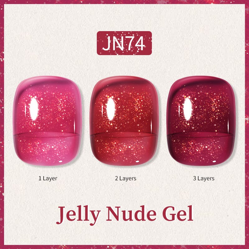 Jelly Nude Gel 10ml Gel Nail Polish BORN PRETTY JN74 