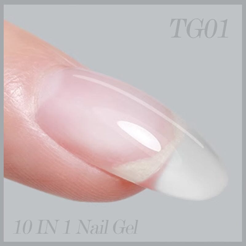 Clear 10 IN 1 Nail Gel Clear TG01 10ml Gel Nail Polish BORN PRETTY 