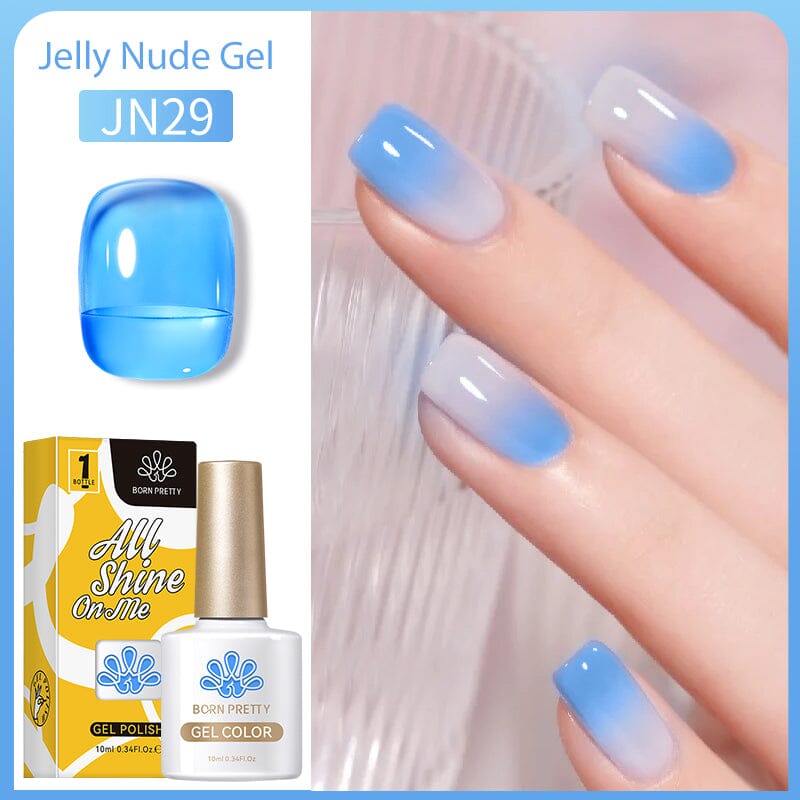 Jelly Nude Gel Gel Nail Polish BORN PRETTY JN29 
