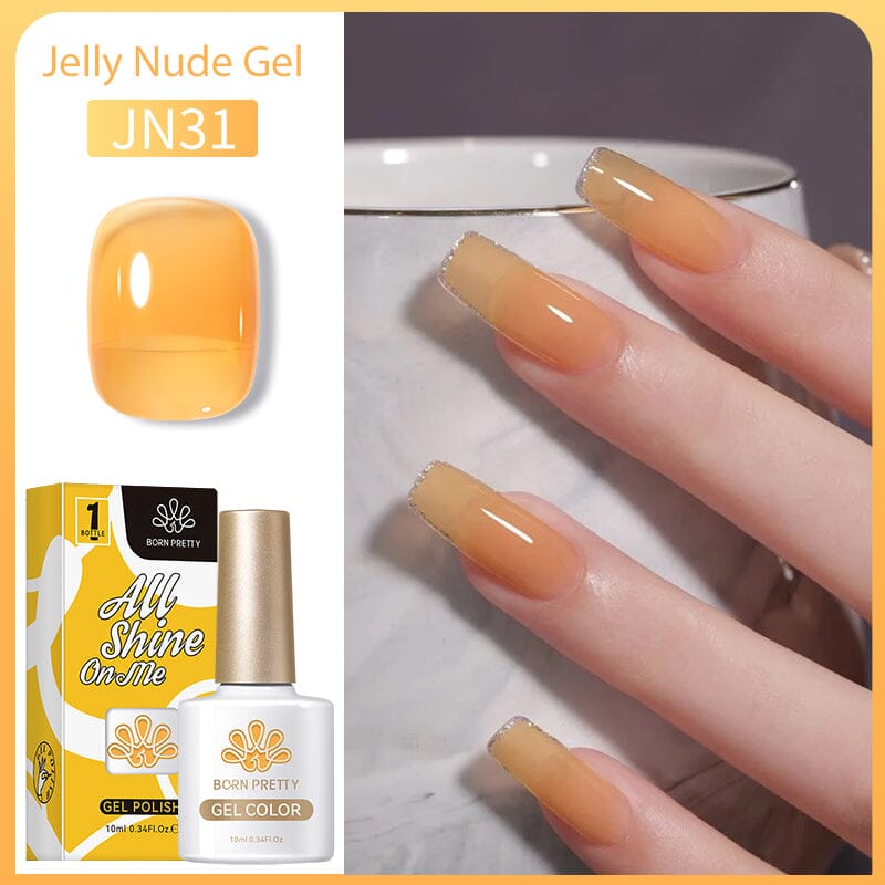 Jelly Nude Gel Gel Nail Polish BORN PRETTY JN31 