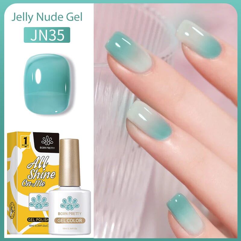 Jelly Nude Gel Gel Nail Polish BORN PRETTY JN35 