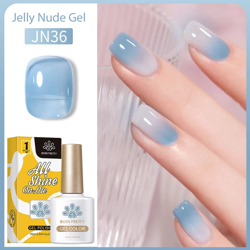 Jelly Nude Gel Gel Nail Polish BORN PRETTY JN36 
