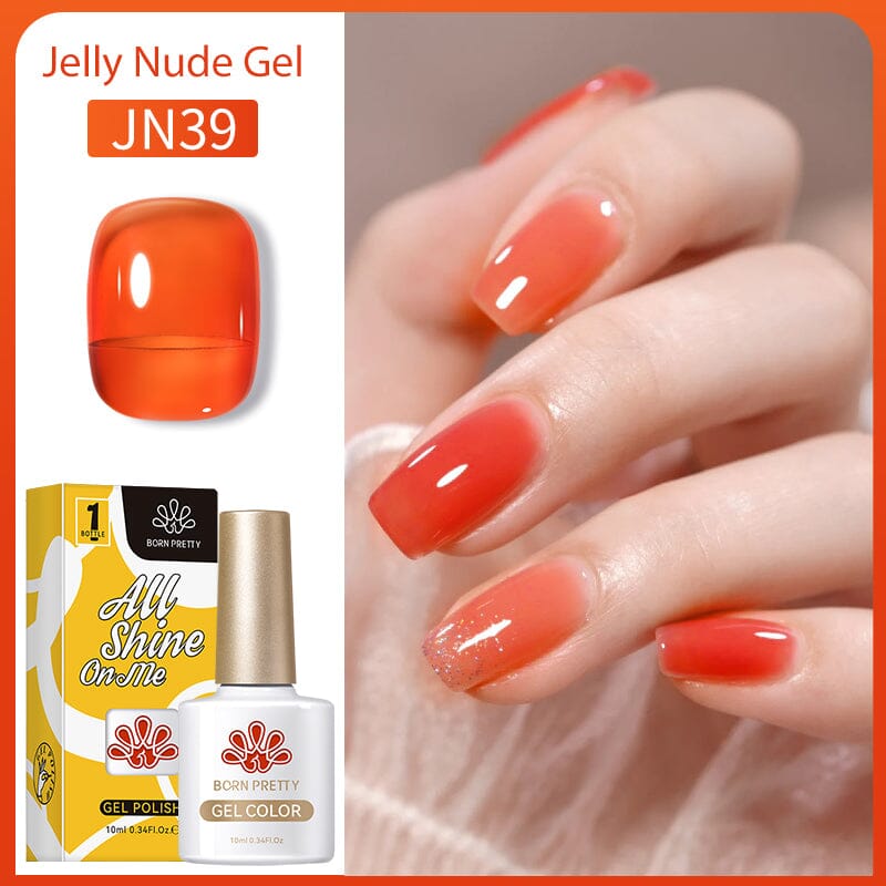 Jelly Nude Gel Gel Nail Polish BORN PRETTY JN39 