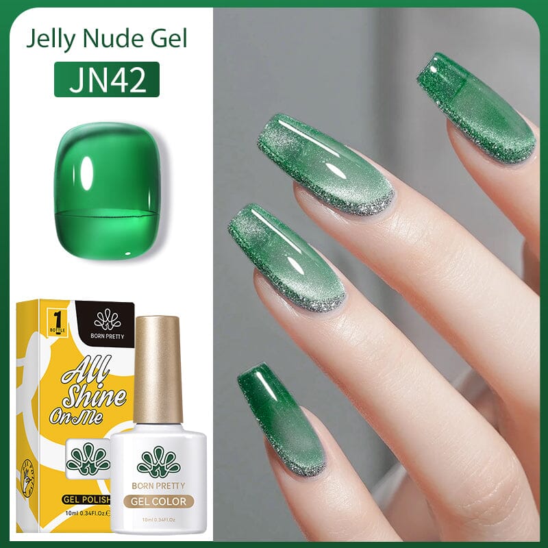 Jelly Nude Gel Gel Nail Polish BORN PRETTY JN42 