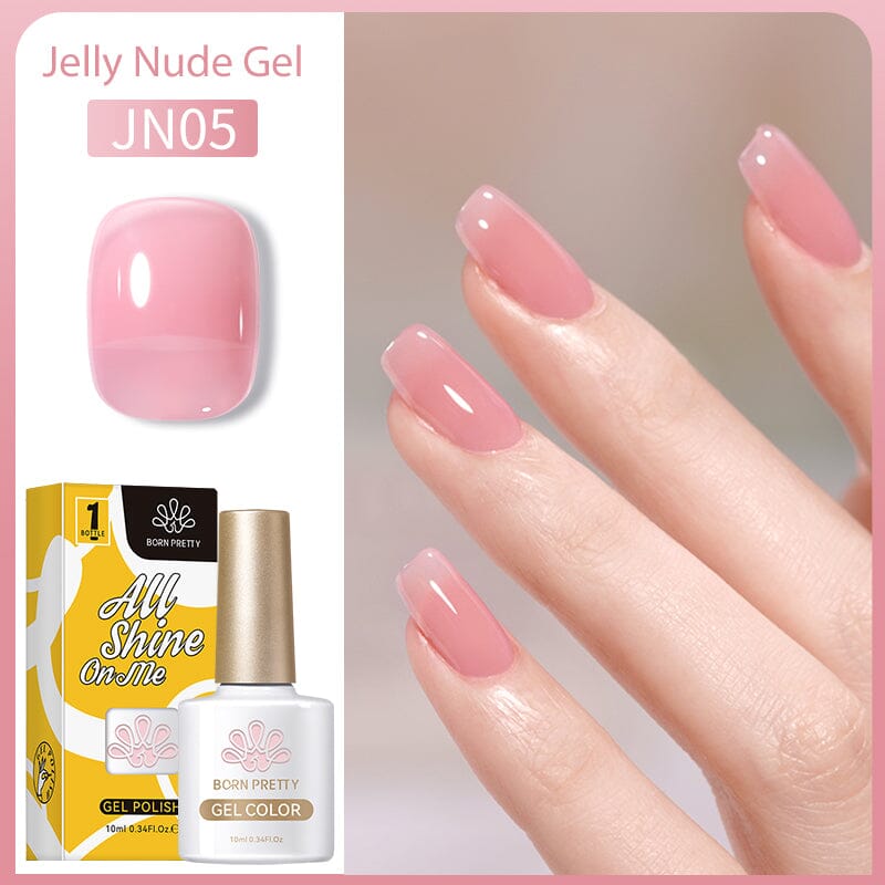 Jelly Nude Gel Gel Nail Polish BORN PRETTY JN05 