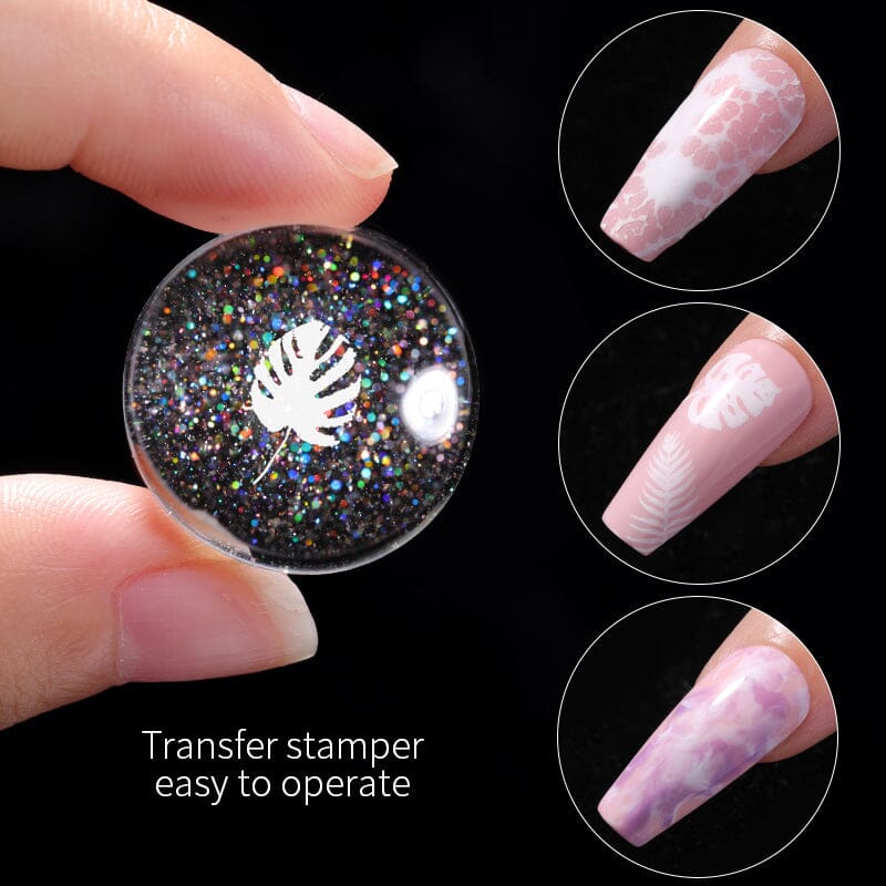 Laser Nail Stamper Scraper Kit nail stamping BORN PRETTY 
