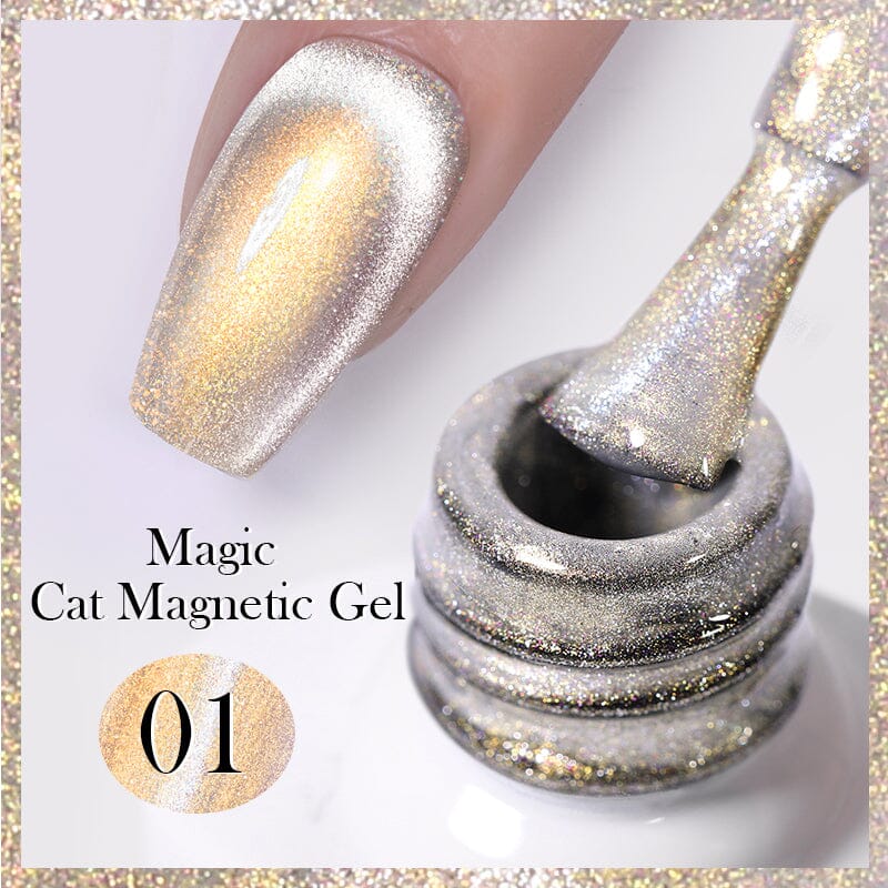 Magic Cat Magnetic Gel 10ml Gel Nail Polish BORN PRETTY 01 