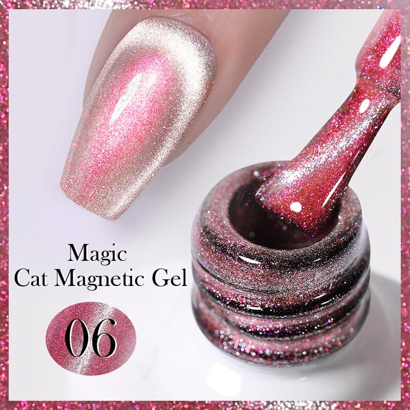 Magic Cat Magnetic Gel 10ml Gel Nail Polish BORN PRETTY 06 