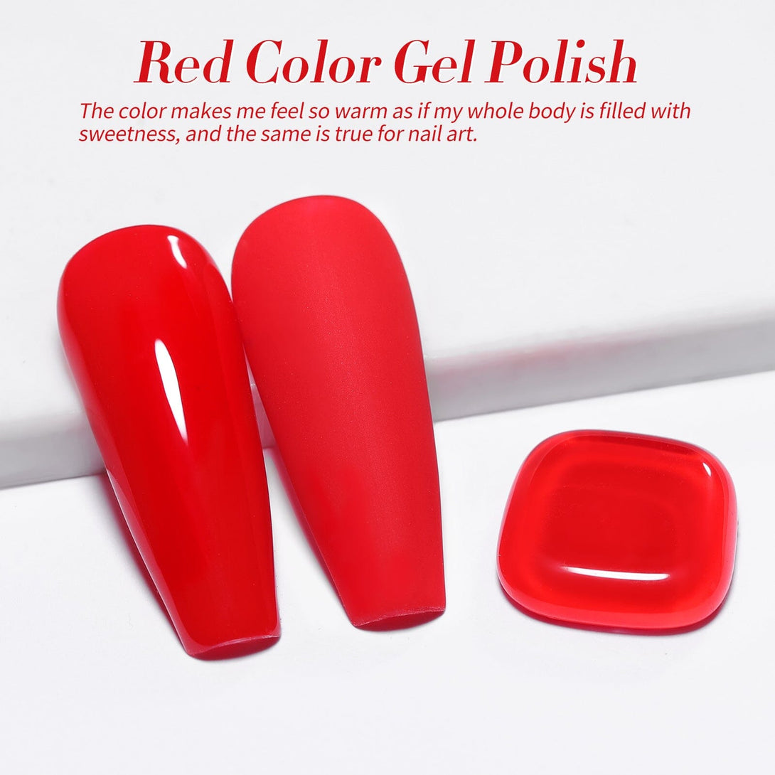 Red Hema-Free Color Gel Polish #03 15ml Gel Nail Polish BORN PRETTY 