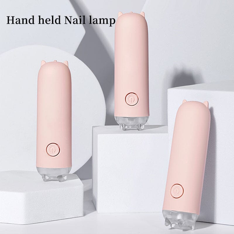 White Handheld Nail Lamp 3W Tools & Accessories No Brand 